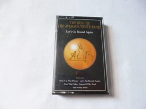 THE BEST OF THE AVERAGE WHITE BAND ~ LETS GO ROUND AGAIN ~ 1994 UK CASSETTE TAPE - Picture 1 of 6