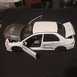 Fast & the Furious Tokyo Drift Mitsubishi Lancer Evo 7 Signed 1:18 incomplete - Picture 1 of 16