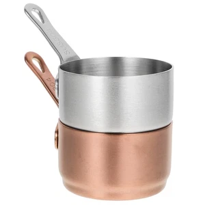 2 Pcs Stainless Steel Sauce Pan Baby Home Kitchenware Household Cooking Pot - Picture 1 of 12