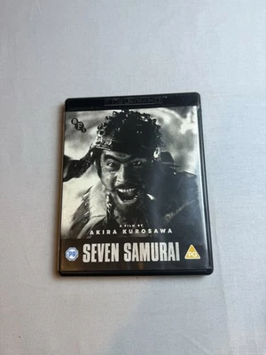Seven Samurai (Blu-ray, 1954) BFI UK Import OOP NO 4k DISC!! - Image 1 of 4