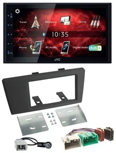 JVC DAB USB Bluetooth 2DIN MP3 Autoradio für Volvo S60 S70 C70 V70 00-03 - Bild 1 von 6