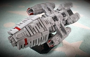 Modubrix Mocs Bausteine UCS Battlestar Galactica Sets Steine Spielzeug Bausätze - Bild 1 von 5
