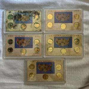 Historische amerikanische Serie Viertel 5 Sets - Preisvorschlag gesucht!! - Bild 1 von 24
