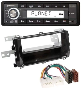 Continental USB 1DIN AUX DAB MP3 Autoradio für Toyota Auris (ab 2013) schwarz - Bild 1 von 9
