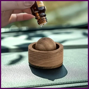 Car & Home Diffusor für ätherische Öle - aus Holz Mini süßer natürlicher Duft - Bild 1 von 26
