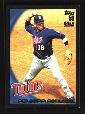 Orlando Cabrera Minnesota Twins 2010 Topps Black #4 SN /59 - Image 1 of 2