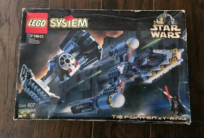 Unopened Bags - MISB LEGO Star Wars Tie Fighter and Y-Wing (7150) - Image 1 of 3