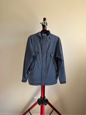 Patagonia Men’s Waxed Cotton Jacket. Small. Blue. Used. - Image 1 of 4