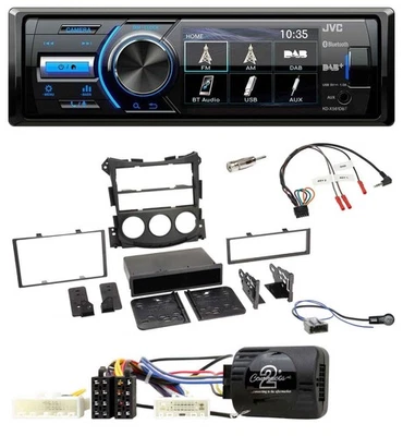 JVC Bluetooth Lenkrad USB DAB Autoradio für Nissan 370Z 09-13 Roadster Bluetooth - Bild 1 von 4