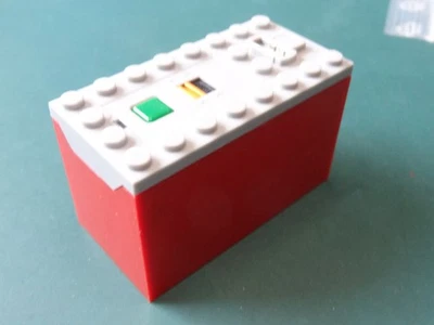 Lego City Eisenbahn/Power Function / roter Batteriekasten (Infrarot) Zug # 3677 - Bild 1 von 4