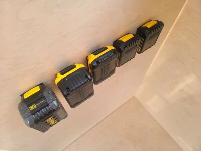 3D SUPPLY NINJA *2 Pack* DeWalt 20v Wall / Under Shelf Battery Holder Mount - Made in USA