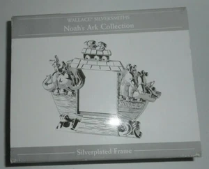 WALLACE Silberschmiede Arche Noah Collection versilberter Rahmen Artikel #W619119 Neu - Bild 1 von 8