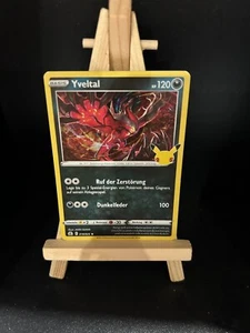 Yveltal Holo 019/025 Pokemon Karte TCG aus Celebrations - Bild 1 von 2
