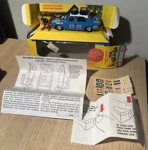 1970’s Corgi 302 Hillman Hunter MINT with Kangaroo, Original Decal Sheet, - Picture 1 of 12