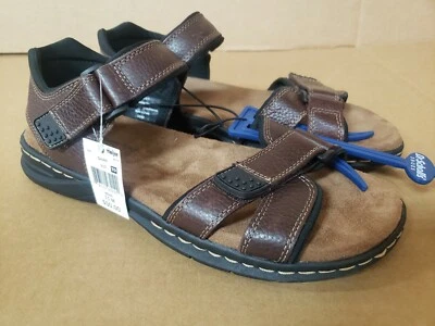 Dr Scholl's Gavan Men's Brown Leather Sandals - Image 1 of 4