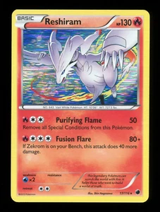 Reshiram - Pokemon Card - 17/116 - BW Plasma Freeze - Holo - Picture 1 of 2