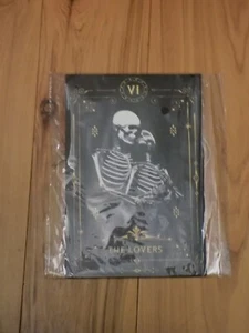 Quadro rettangolare da appendere a parete decorazione design stampa artistica legno amanti scheletro - Foto 1 di 2