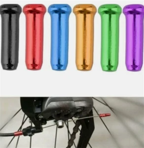 4-40Pcs MTB Bike Cycle Parts Brake Wire End Core Cap Cable Aluminum Cover Gear - Picture 1 of 28