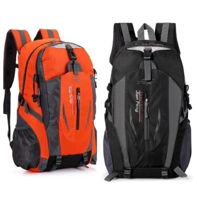 40L/60L Waterproof Backpack Bag Camping Walking Hiking Outdoor Travel Rucksack - Image 1 of 4