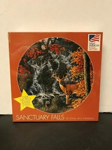 VTG Great American Puzzle Factory "Sanctuary Falls" Jigsaw Puzzle 500+ Pieces - Picture 1 of 6