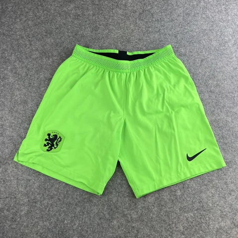Nike FC VAPORKNIT Netherlands KNVB Promo Soccer Shorts Sz Medium Green *Sample* Cover
