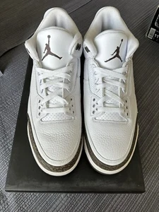 DS Air Jordan 3 Retro 2018 Mocha Size 11.5 - Picture 1 of 5