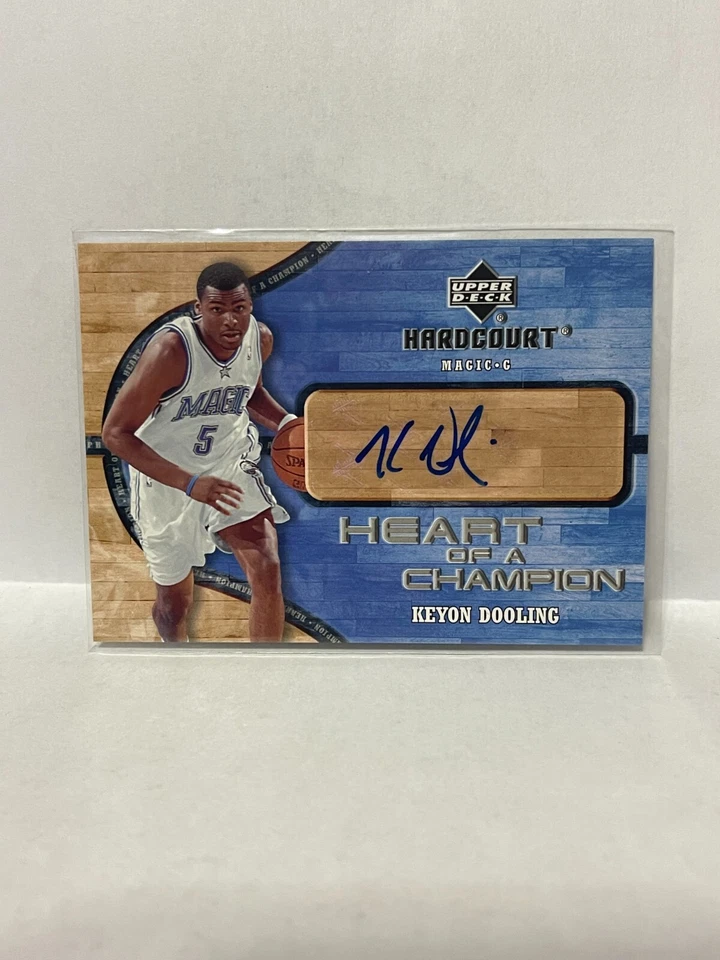 2006-07 Upper Deck Hardcourt Heart of a Champion Autographs #KD Keyon Dooling - Image 1 of 1