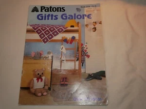 PATONS - GIFTS GALORE - KNITTING/CROCHET PATTERNS - OVER 20 DESIGNS - Picture 1 of 2