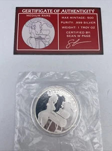 STL Mint Spicy Silver MEDIUM RARE 1oz .999 silver Round w/ COA LTD 500 - Picture 1 of 6