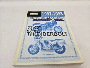 Buell 1997-1998 Thunderbolt S3/S3T Official Factory Service Manual 99489-98Y - Picture 1 of 12
