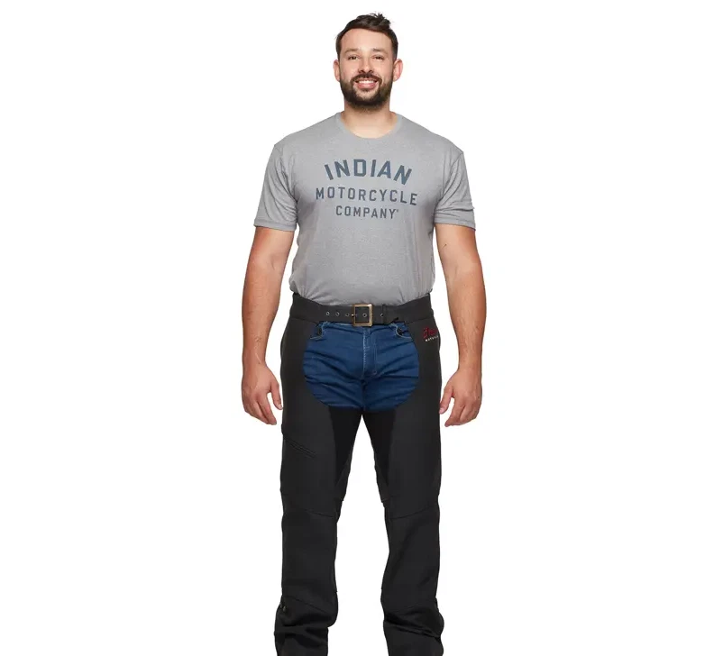 Gorras de cuero tradicionales para hombre Indian Motorcycle negras 2863712 Foto 1 de 4