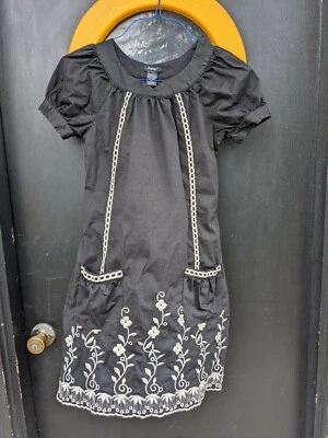 vestido rapsody estilo # rcc0037 talla pequeña bordado negro Foto 1 de 3