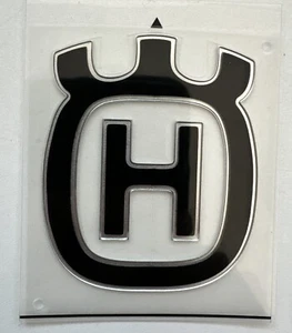 Husqvarna 532428676 Husqvarna Crown Logo Decal for Snow Auger 3”x3” - Picture 1 of 3