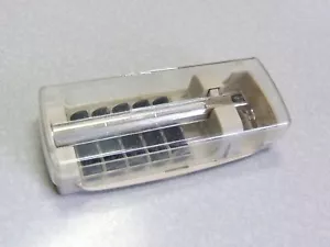 Vintage Gillette ATRA Metal pivoting head Safety Razor Set in Case A3 1980 CLEAN - Picture 1 of 7