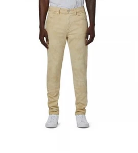 NWOT Hudson ZACK Orange Acid Skinny Cotton Blend Painters Jeans (Men's 34x31) - Picture 1 of 9