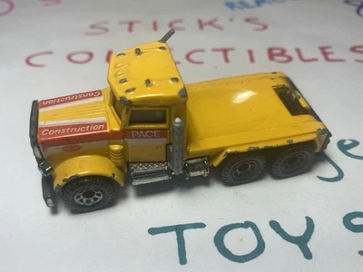 PETERBILT 1981 спичечный коробок желтый цемент смеситель полу ремонт / таможня E9 951 X - Изображение 1 из 4