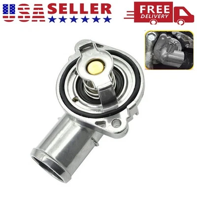 Líquido refrigerante termostato motor alumínio para Dodge Grand Caravan 3.6L 2011-2019 EUA - Imagem 1 de 4