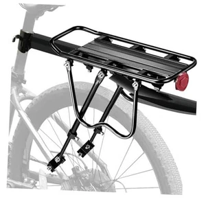 Bicycle Bike Cargo Rack Rear Bike Rack for Back of Bike Mountain Bicycle Cargo - Picture 1 of 7