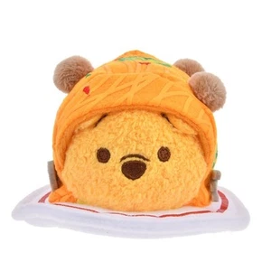 Disney Store Japan Pooh TSUM TSUM Mini Plush - Japanese One Plate Food - Picture 1 of 6