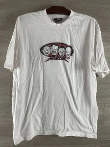 METALLICA VINTAGE 2000 M2K TOUR SHIRT CARTOON GIANT WEISS HERREN XL Einzelnaht - Bild 1 von 12