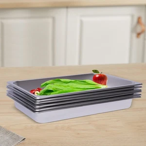 Paquete de 6 sartenes comerciales de acero inoxidable de 2,5 pulgadas de profundidad para restaurante - Imagen 1 de 13