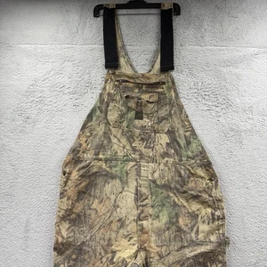 Liberty Realtree Camo Hunting Outdoor Overall Mens 44 Regular Bib Non-Insulated - Picture 1 of 11