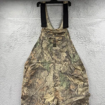 Liberty Realtree Camo Hunting Outdoor Overall Mens 44 Regular Bib Non-Insulated - Image 1 of 4