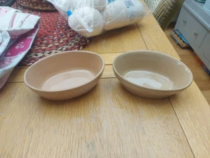 Mason Cash Individual Pie Dishes - Set of 2 - Size 2 - Glazed - Made in England - Picture 1 of 3