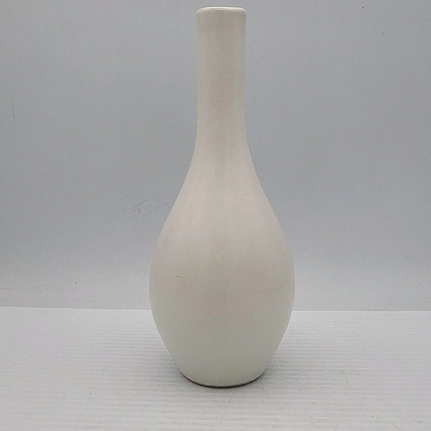 Jarrón Johnathan Adler Bud blanco cerámica decoración flores artesanías Foto 1 de 3