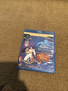 Aladdin and the King of Thieves & the Return of Jafar Disney Blu-ray Rare!!! - Photo 1/4