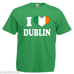 I Love Heart Dublin Children's Kids Childs T Shirt - Picture 1 of 8