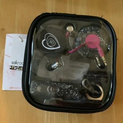 Sakroots Artist Circle Tech Kit 5 Piece Set Black NWT - Imagem 1 de 2