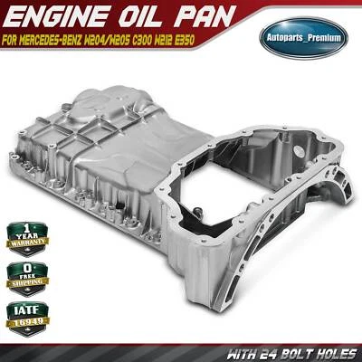 Cacerola de aceite de motor para Mercedes-Benz W204/W205 C300 C350 W212 E350 W213 R172 SLK350 Foto 1 de 4