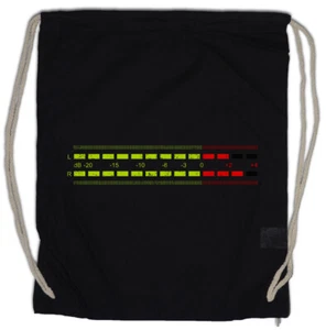 DB Meter I Turnbeutel Decibel Music Retro Radio Record Vinyl Stereo Music - Picture 1 of 1